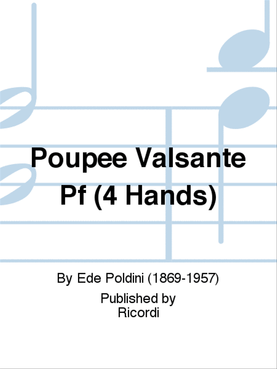 Poupee Valsante Pf (4 Hands) Piano Duet scores gallery preview page 1
