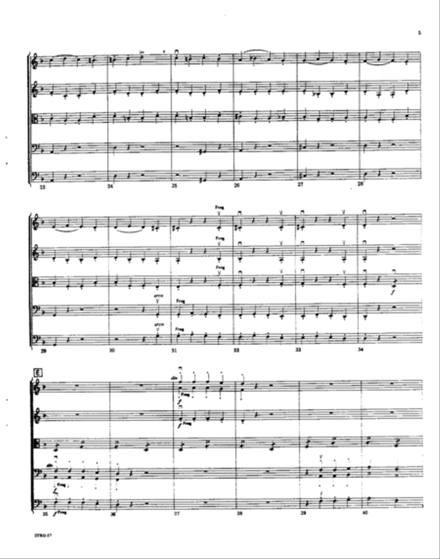 Russian Easter Overture, Op. 36 Orchestra scores gallery preview page 4