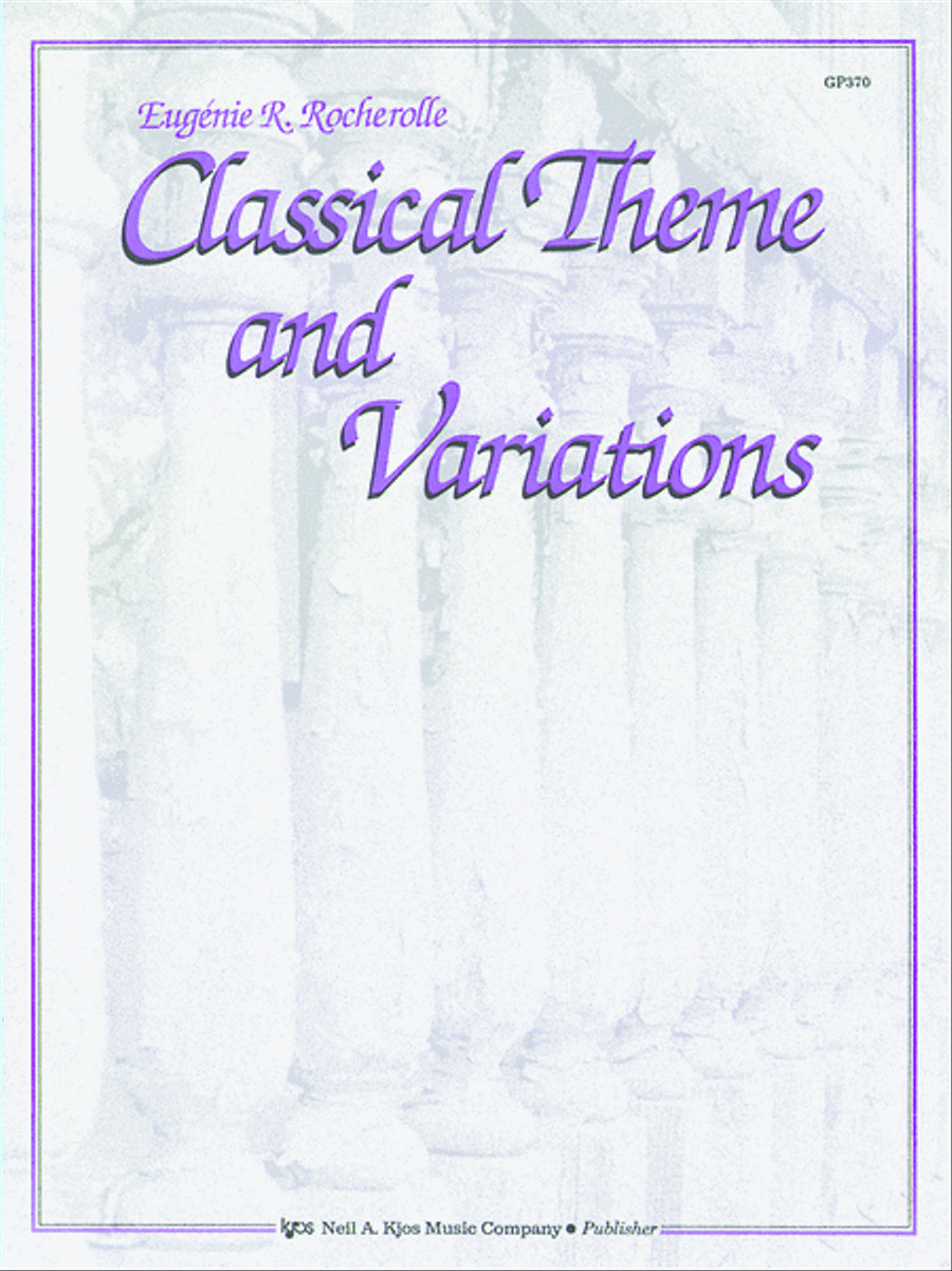 Classical Theme and Variations Easy Piano scores gallery preview page 1