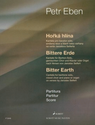 Bitter Earth Cantata Score
