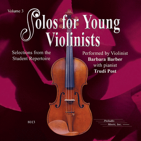 Solos for Young Violinists, CD Volume 3