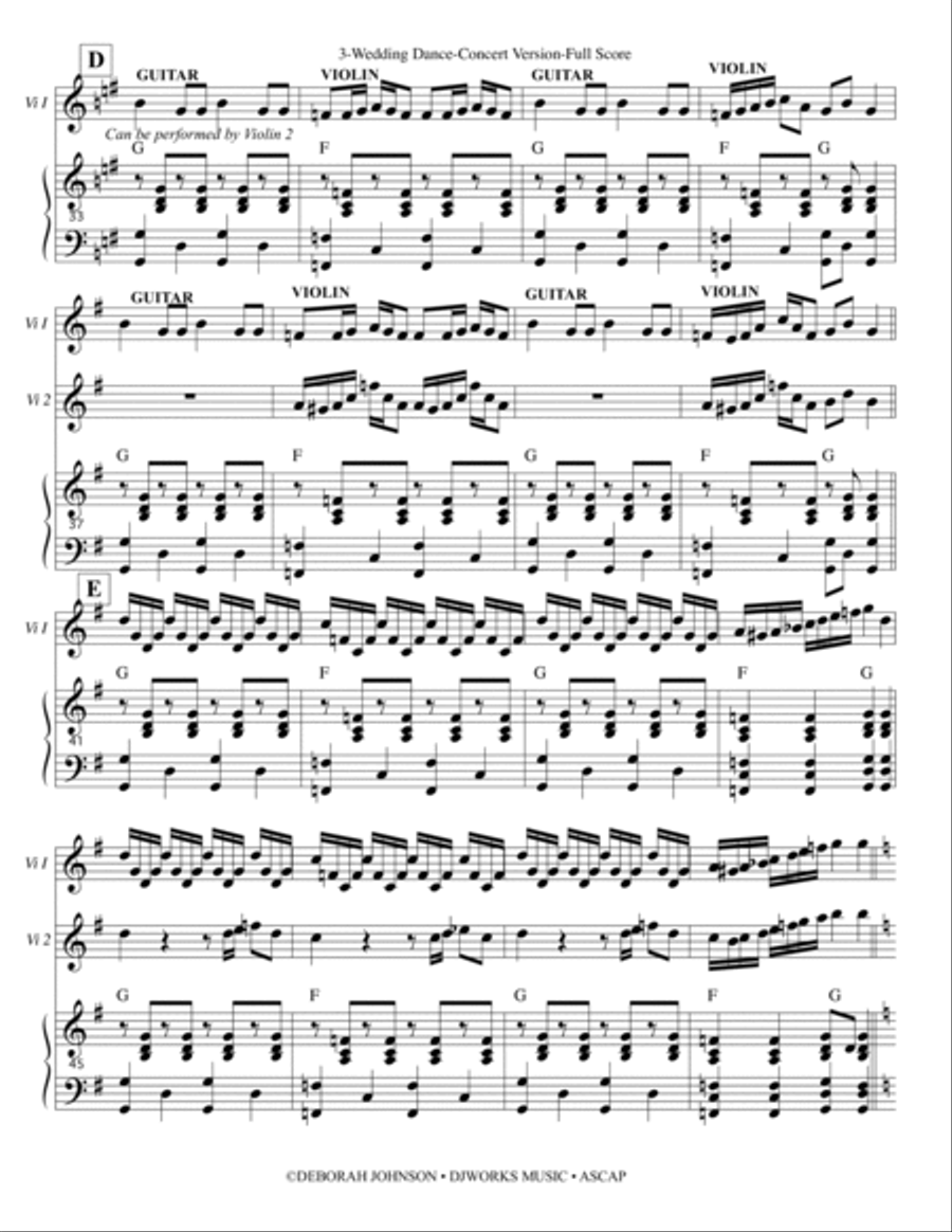 Wedding Dance for String Orchestra-Concert Version
