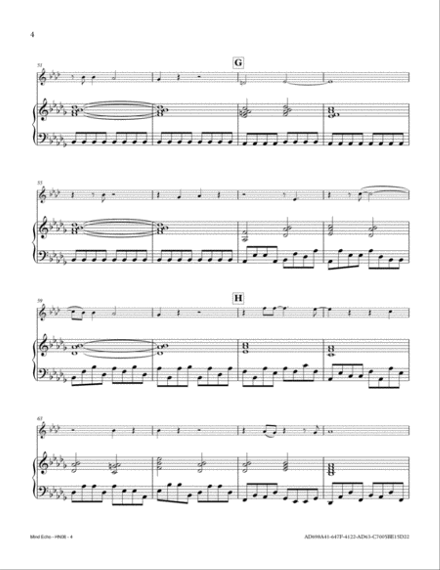 Mind Echo Horn scores gallery preview page 4