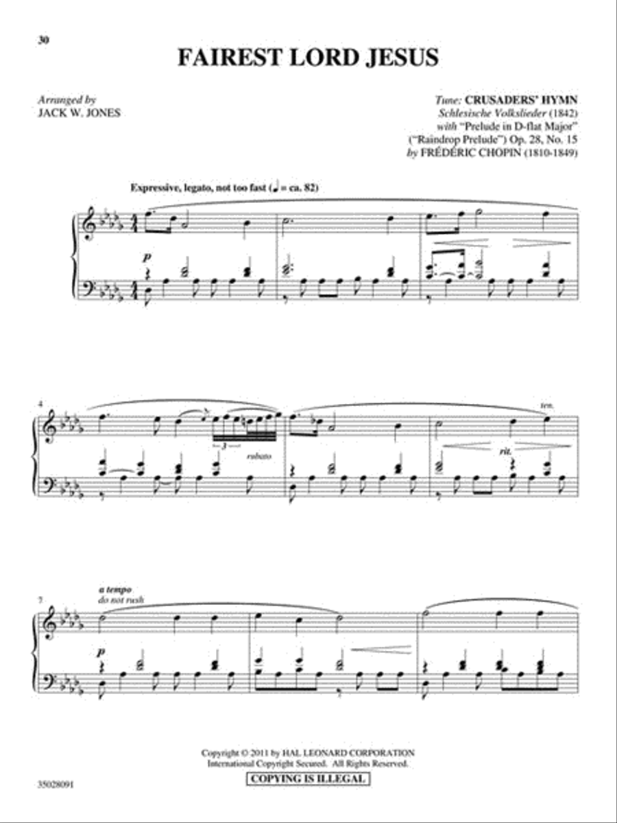 Music of the Masters for the Master Piano Solo scores gallery preview page 6