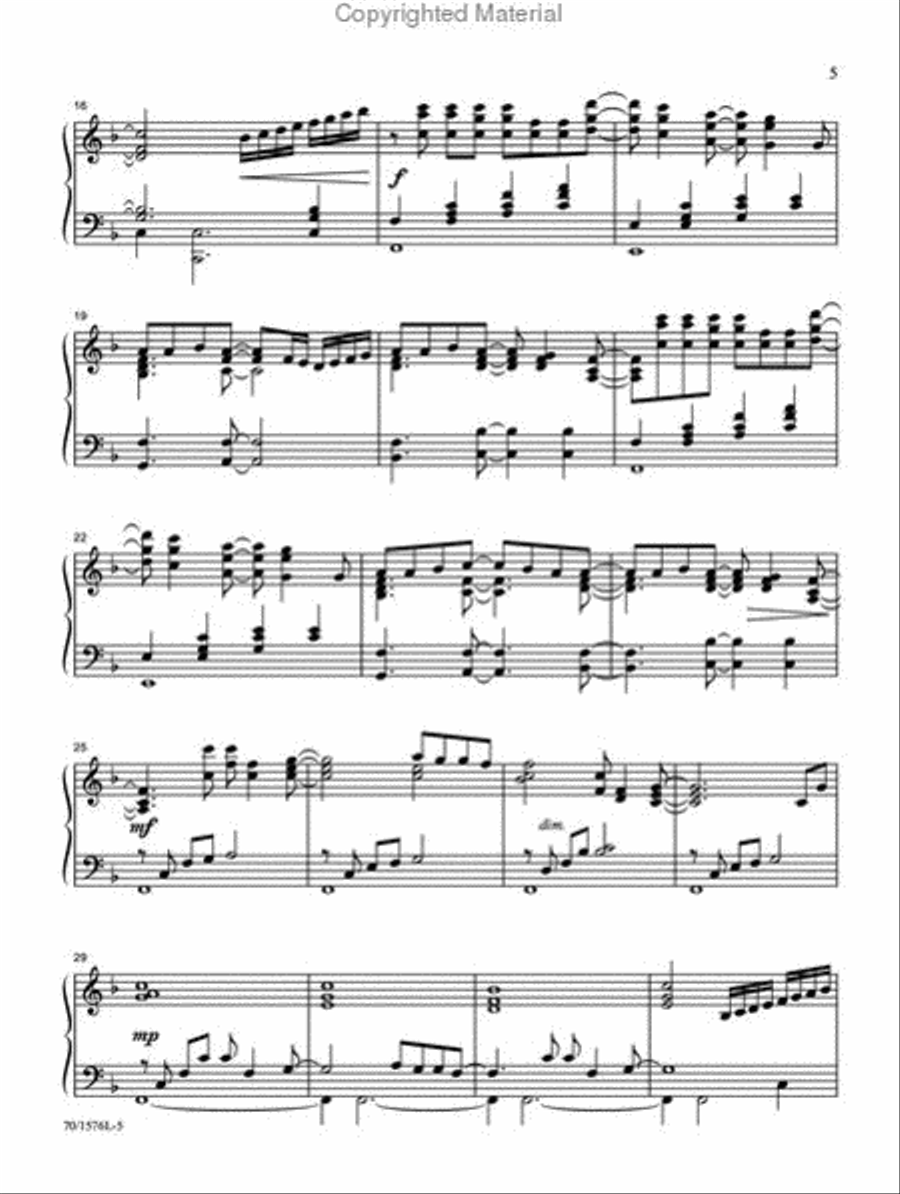 The Heart of Worship The Heart of Worship Piano Solo scores gallery preview page 3