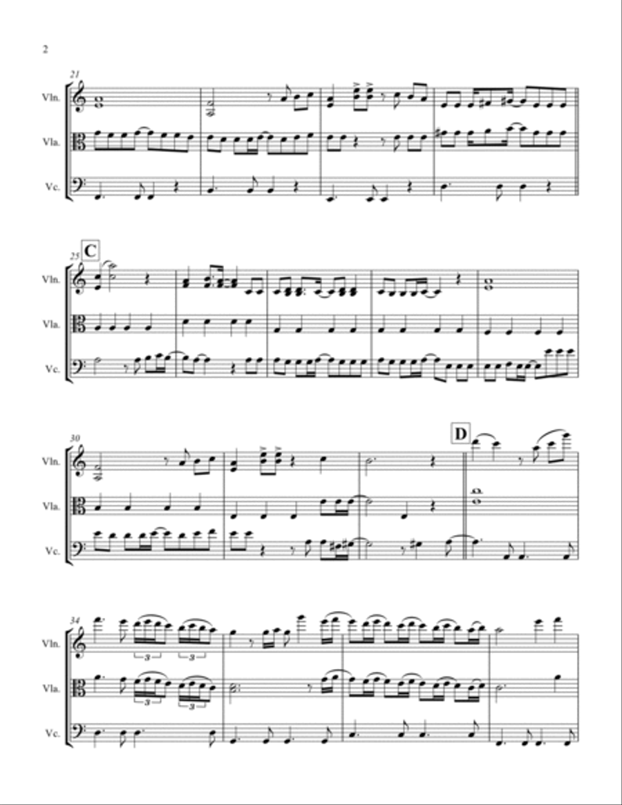 I Will Survive String Trio scores gallery preview page 2