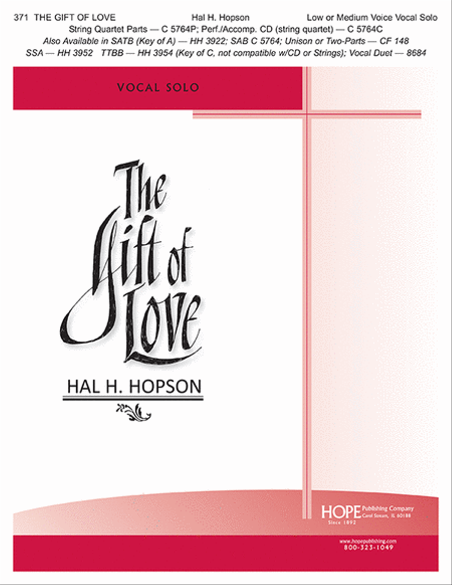 The Gift of Love The Gift of Love 5-Octaves scores gallery preview page 1