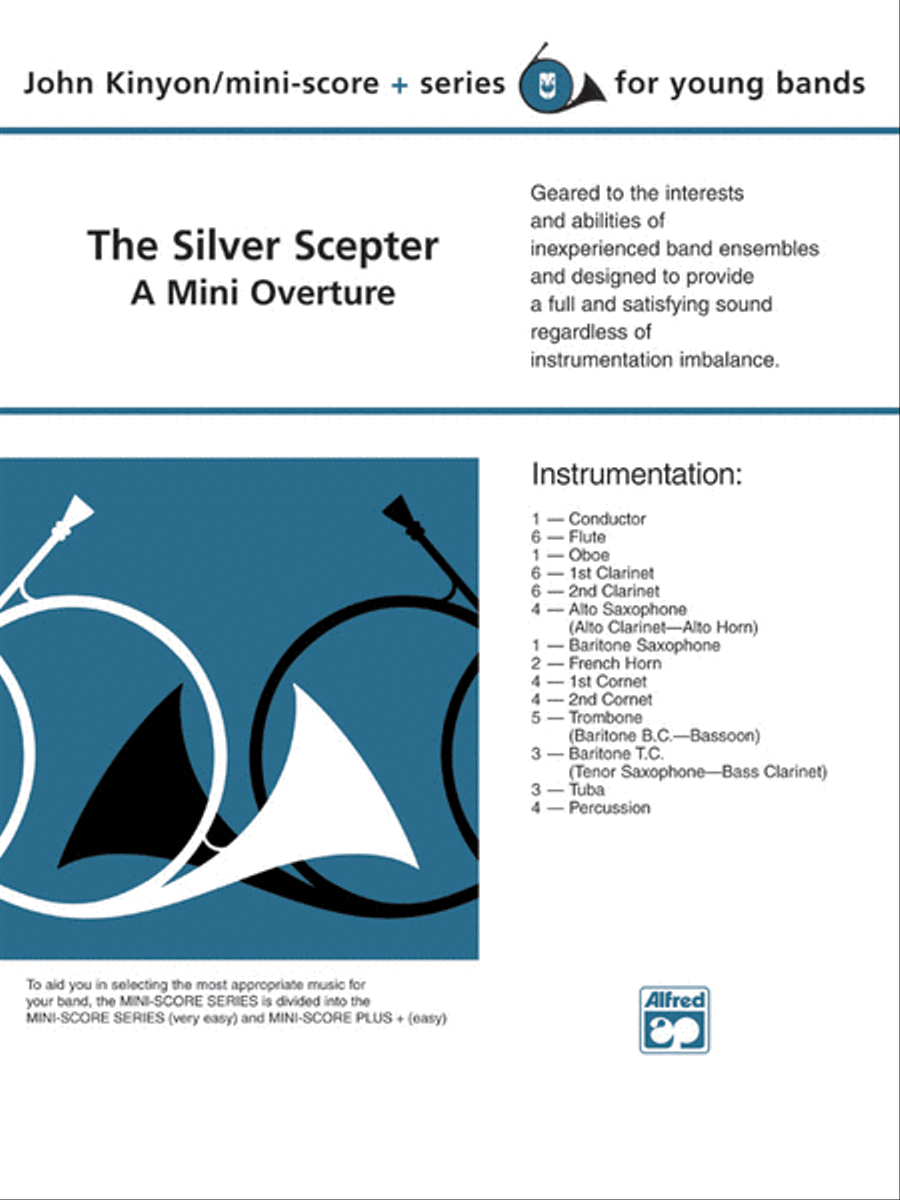 The Silver Scepter Concert Band scores gallery preview page 1