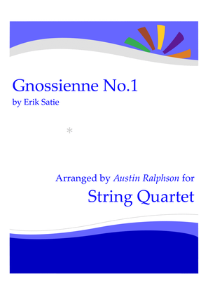 Gnossienne No.1 (Erik Satie) - string quartet