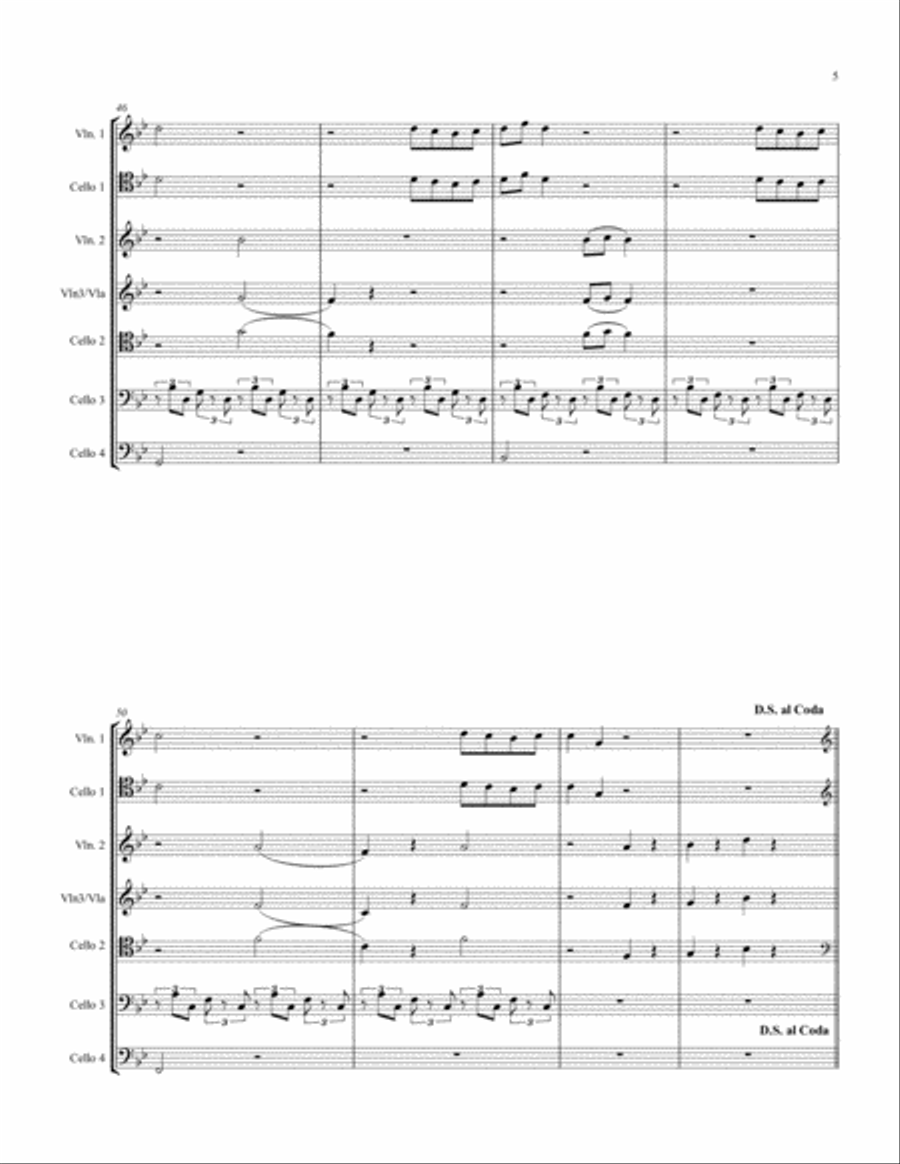 Trampoline Small Ensemble scores gallery preview page 5