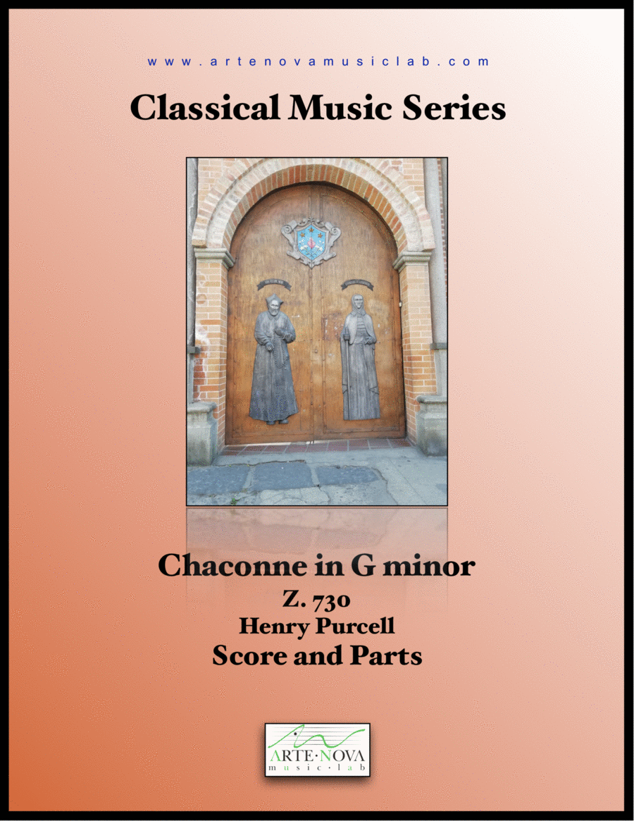 Chaconne in G minor for Strings Chamber Orchestra scores gallery preview page 1