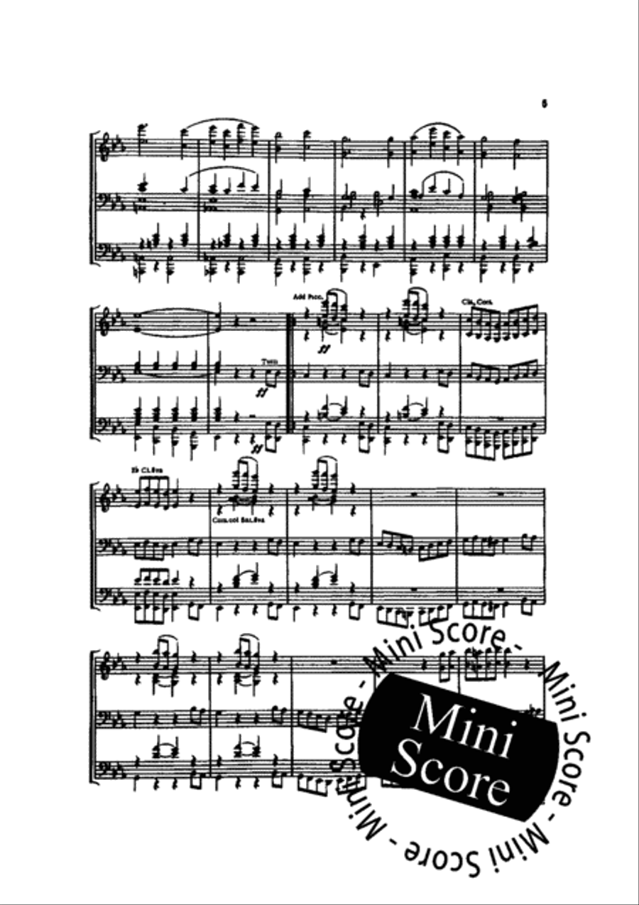 George Washington Bicentennial Concert Band scores gallery preview page 7