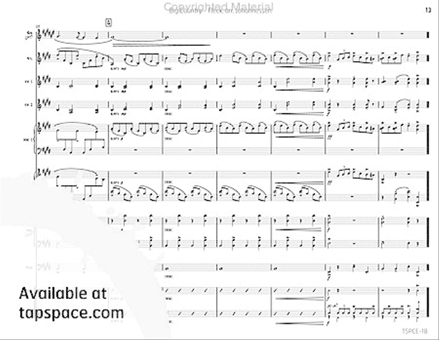 Big Country Percussion Ensemble scores gallery preview page 18