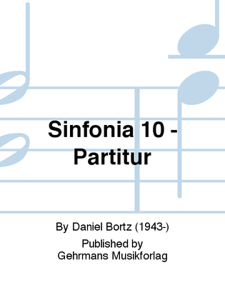 Sinfonia 10 - Partitur