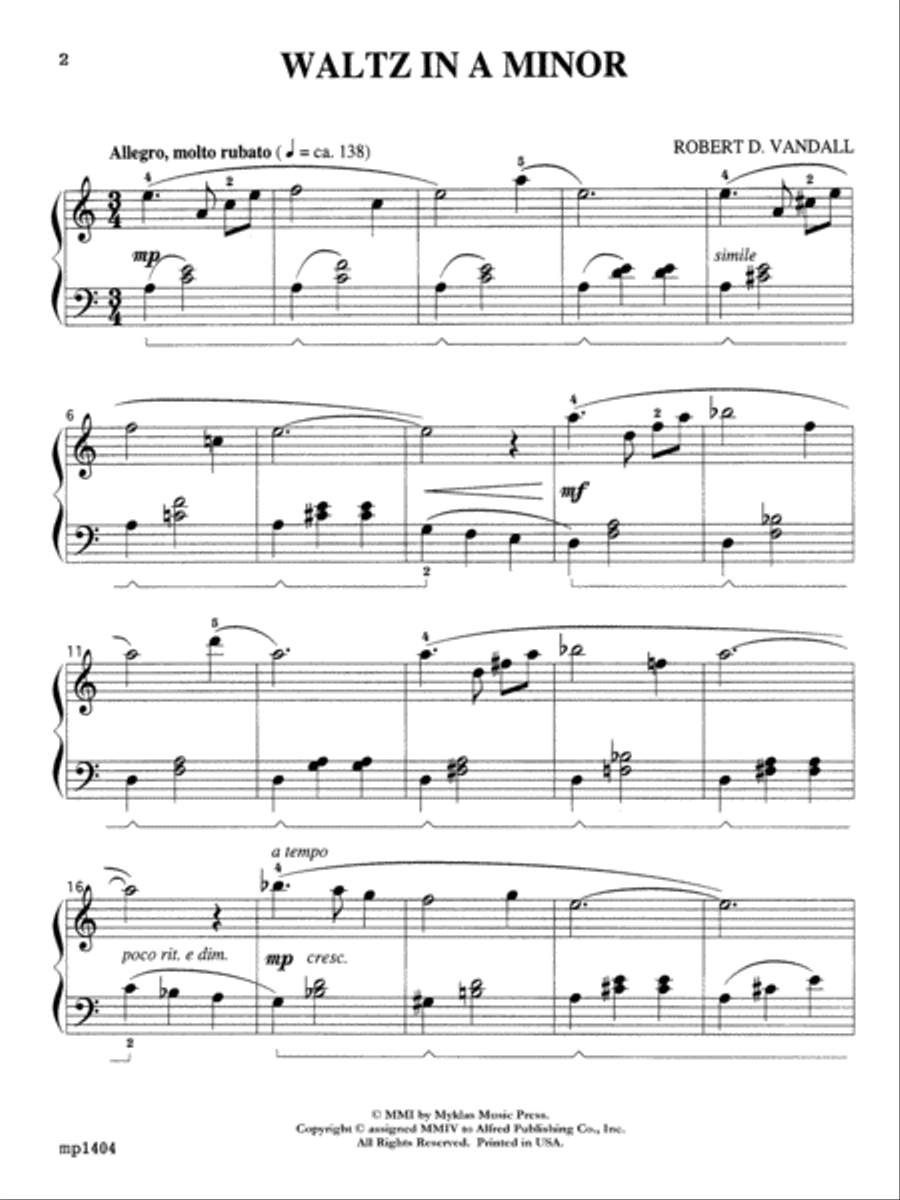 Romantic Inspirations Piano Solo scores gallery preview page 3