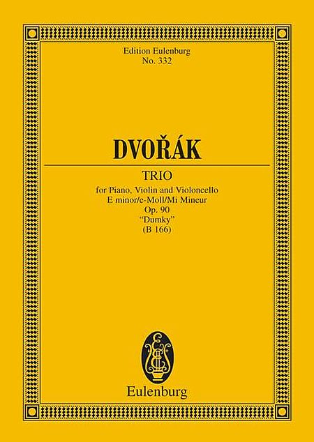 Piano Trio in E minor, Op. 90 (B 166) Dumky