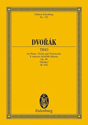 Book cover for Piano Trio in E minor, Op. 90 (B 166) “Dumky”