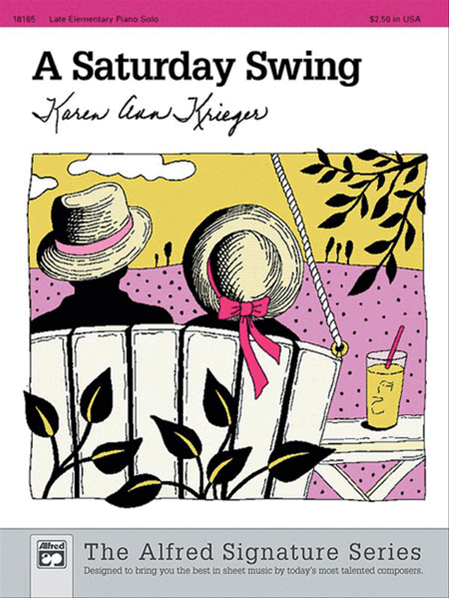 A Saturday Swing A Saturday Swing Easy Piano scores gallery preview page 1