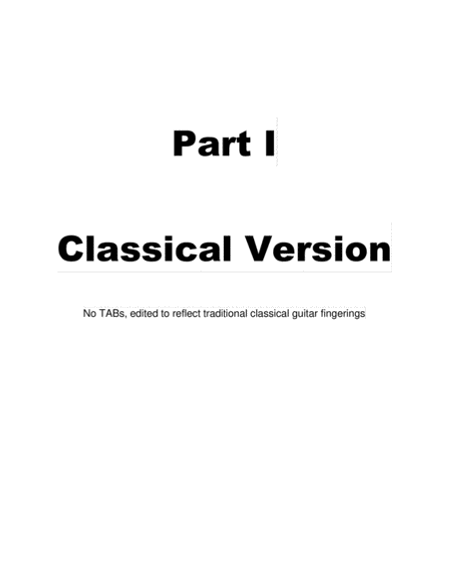 A First Position Christmas Classic Favorites Guitar Tablature scores gallery preview page 4
