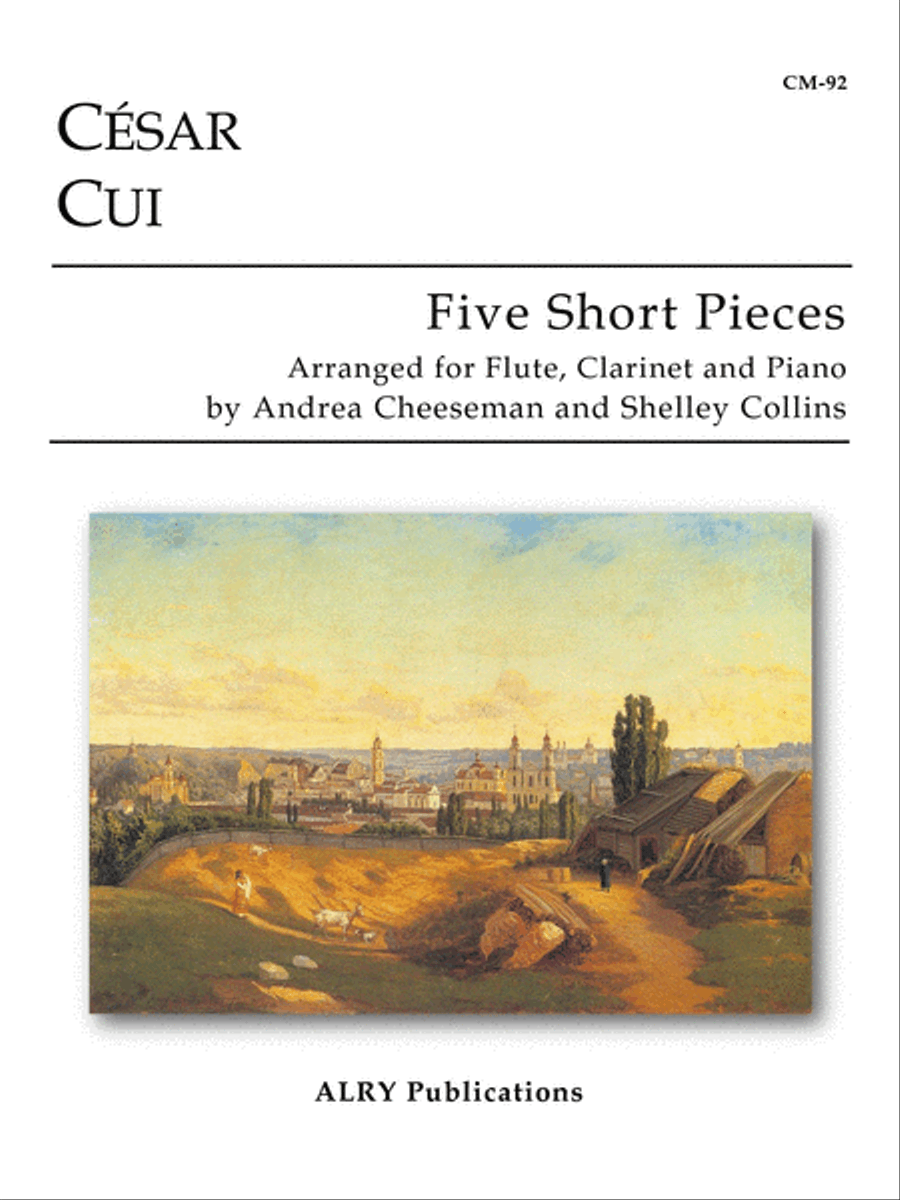 Five Short Pieces for Flute, Clarinet and Piano image number null