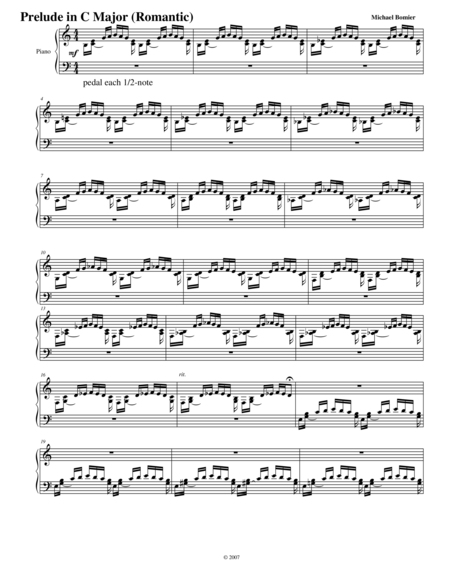Prelude No.1 in C Major from 24 Preludes image number null