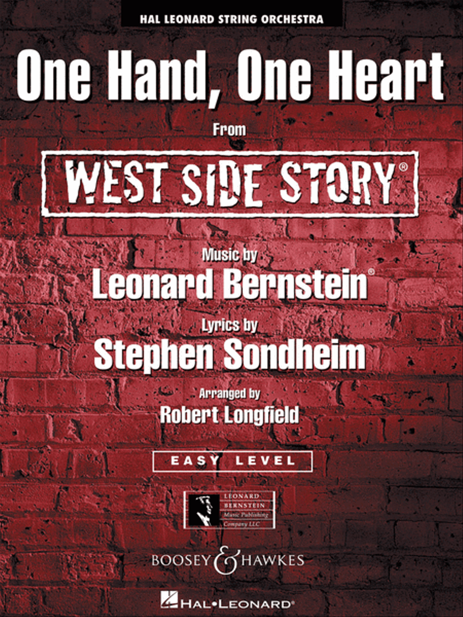 One Hand, One Heart (from West Side Story) String Orchestra scores gallery preview page 1