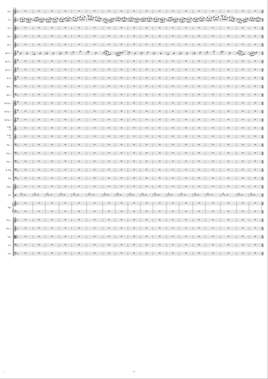 Pecos Mountains Full Orchestra scores gallery preview page 4