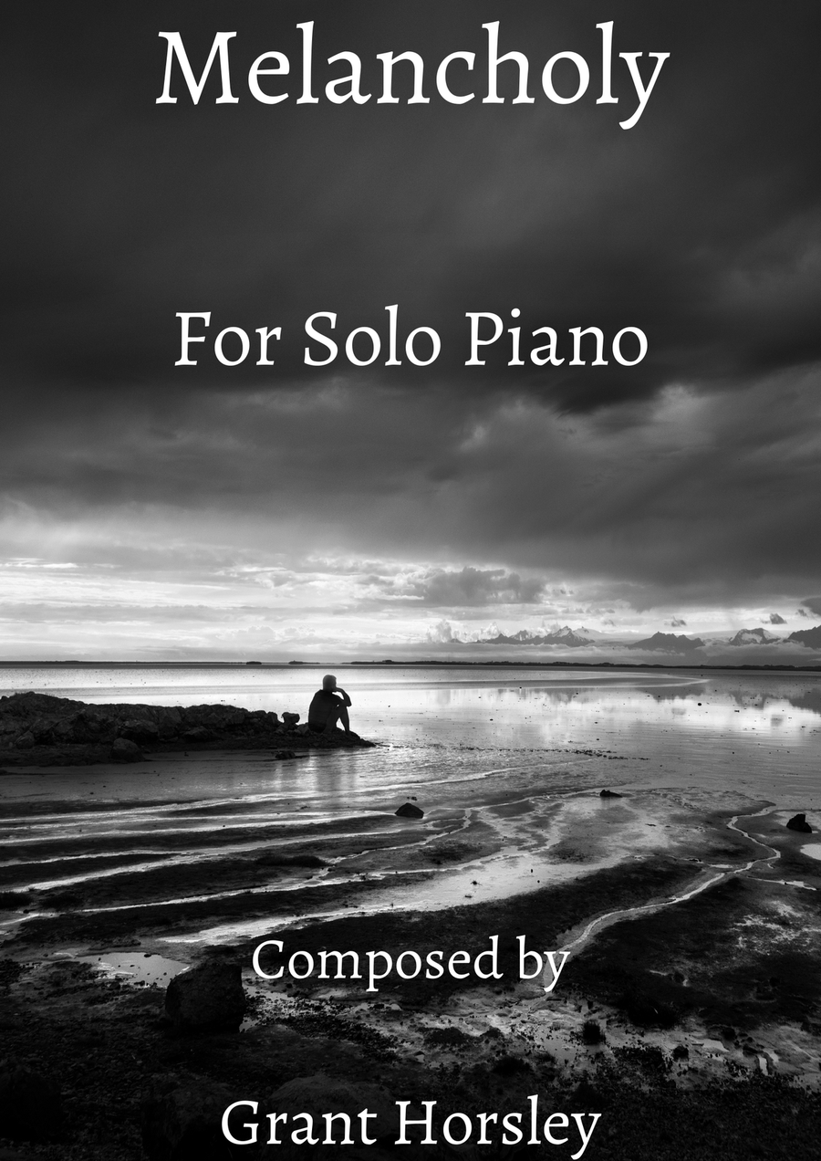 Melancholy for Solo Piano - Intermediate Piano Solo scores gallery preview page 1