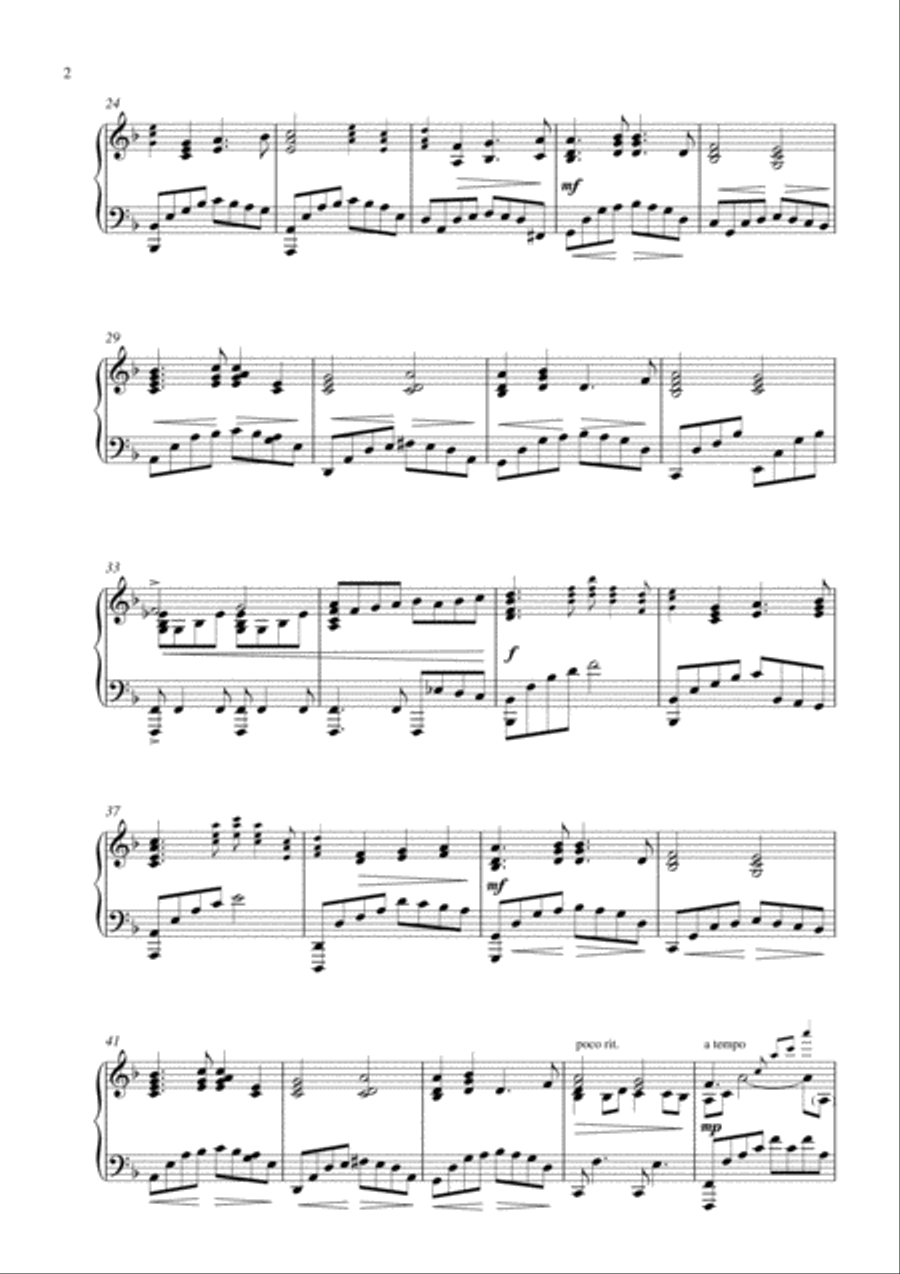 Nocturne Piano Solo scores gallery preview page 2