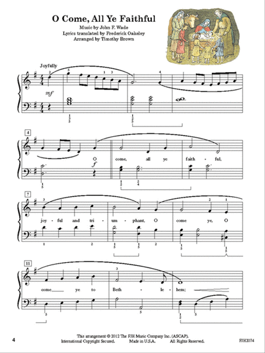 Succeeding at the Piano! Merry Christmas Book - Grade 3 Piano Method scores gallery preview page 2