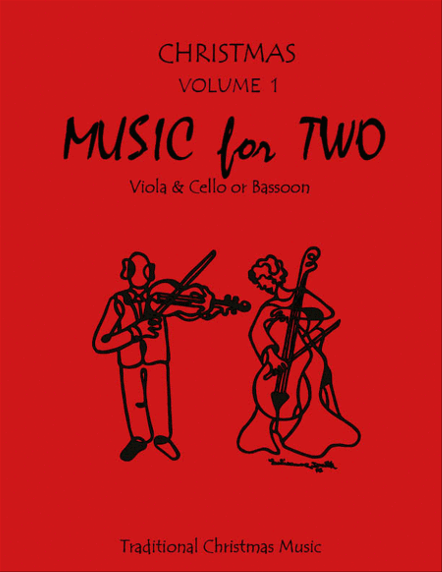 Music for Two, Christmas - Viola and Cello/Bassoon Bassoon scores gallery preview page 1