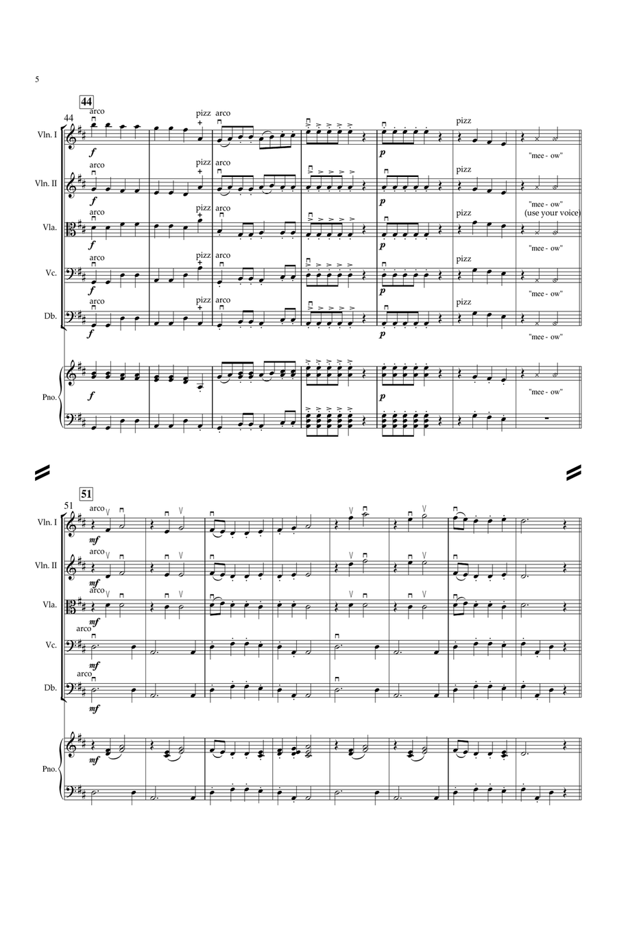 The Koorparoo Kat - Score Orchestra scores gallery preview page 6