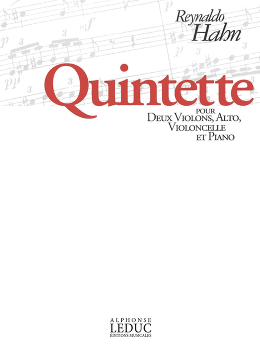 Quintet For 2 Violins, Viola, Cello And Piano