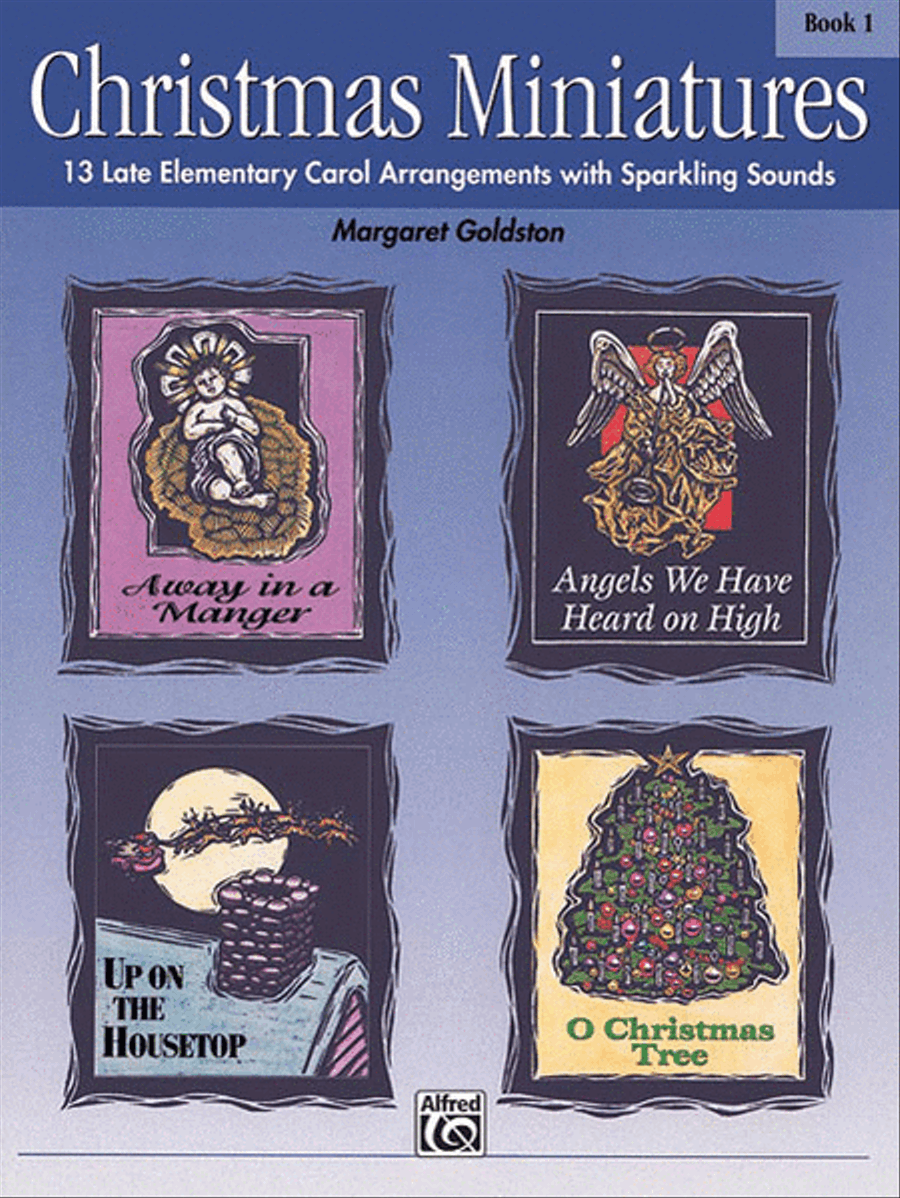 Christmas Miniatures, Book 1 Easy Piano scores gallery preview page 1