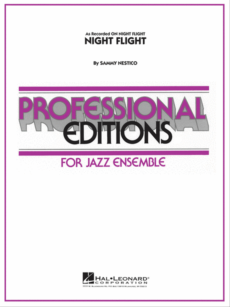 Night Flight Jazz Ensemble scores gallery preview page 1