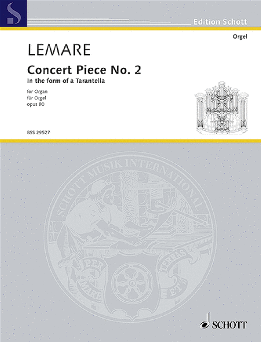 Lemare Eh Konzertstuecke Nr2 Op90 (fk) Organ scores gallery preview page 1