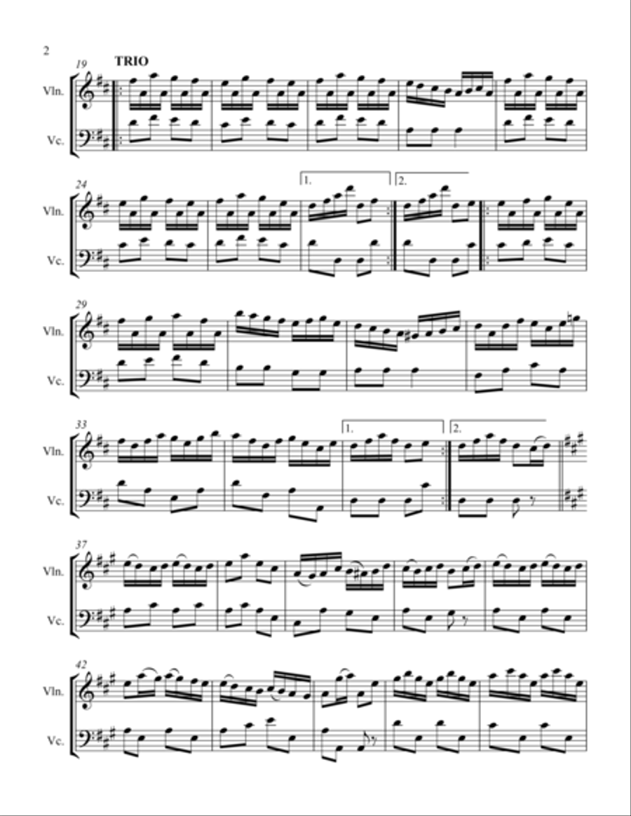 Quadrillie Quadrillie String Duet scores gallery preview page 2