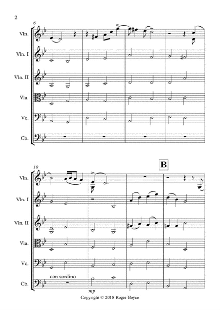 Love and Sorrow Love and Sorrow String Orchestra scores gallery preview page 2