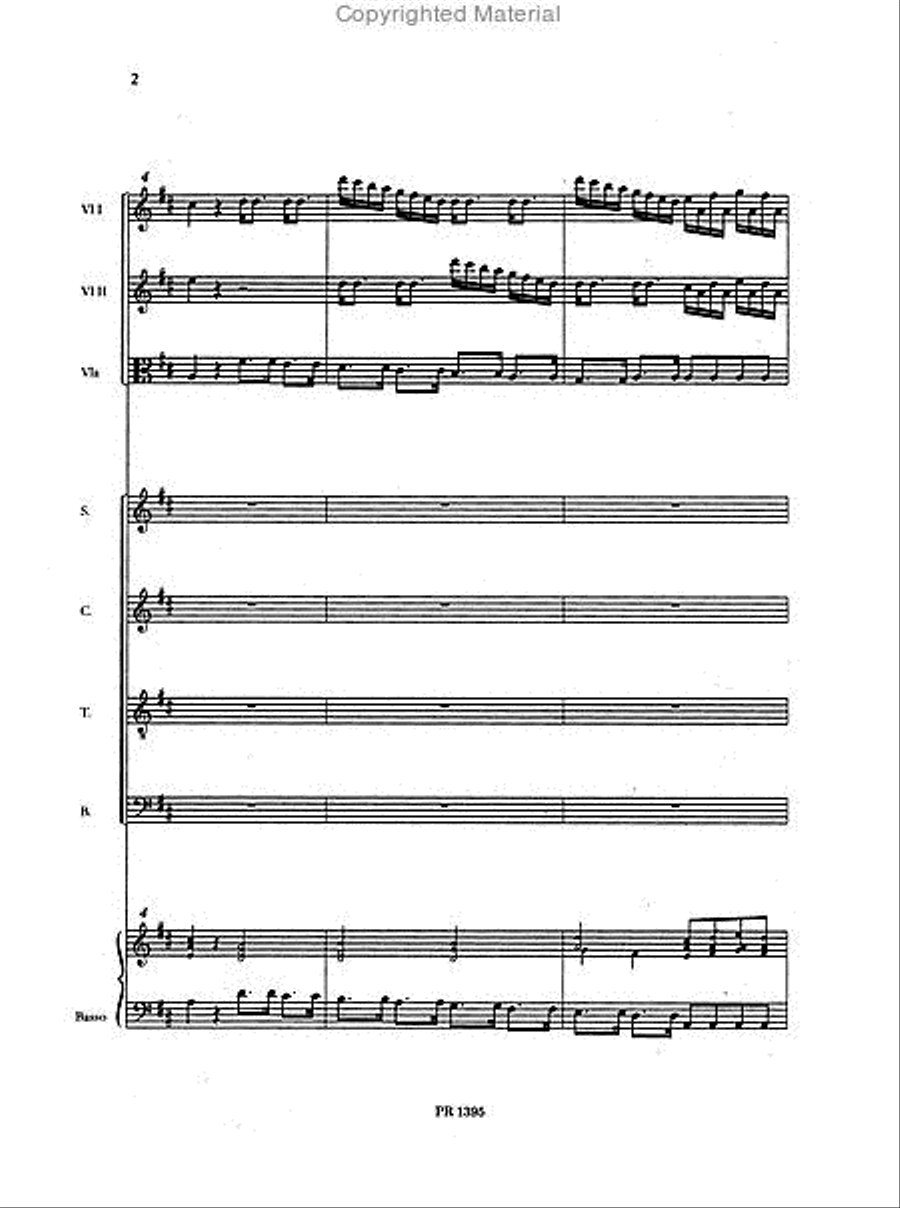 Dixit Dominus (Psalm 109), RV 807 Choir scores gallery preview page 3