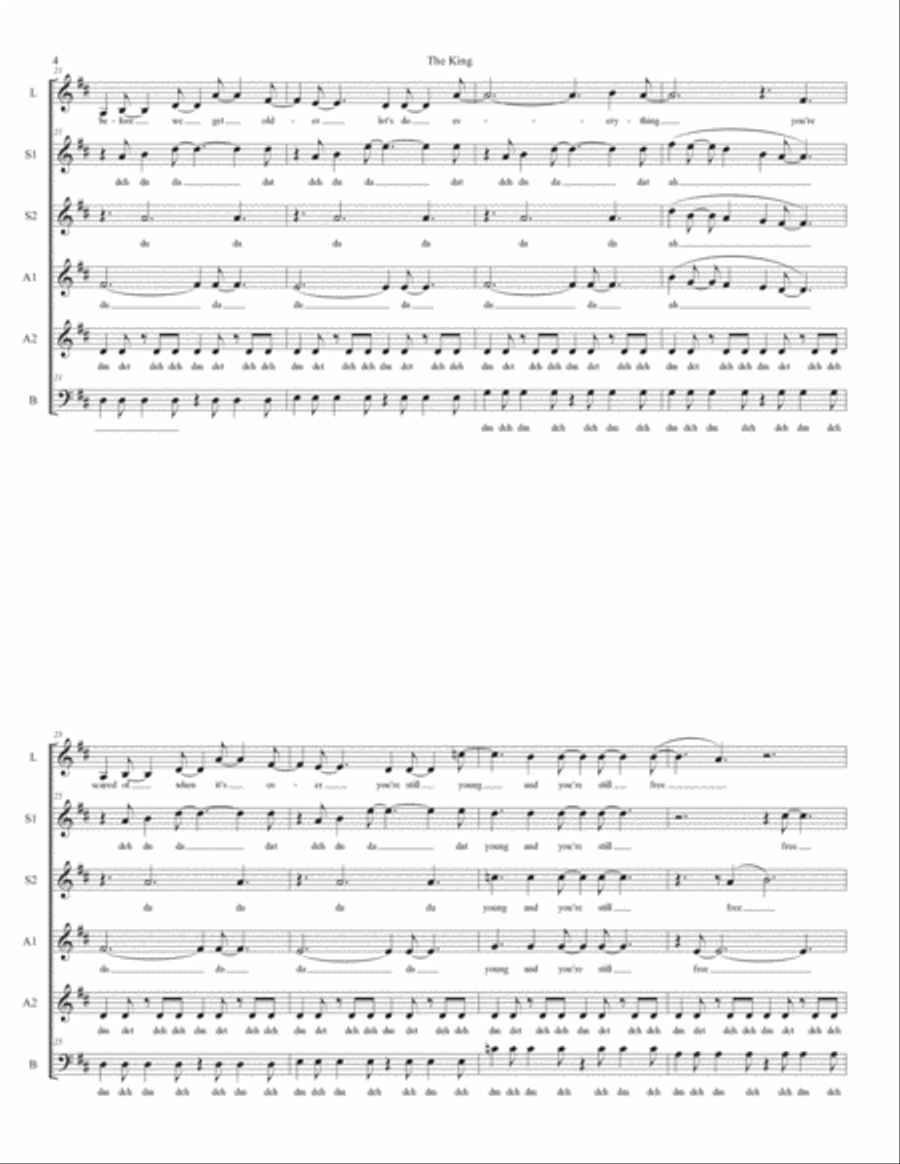 The King The King SSAA scores gallery preview page 4