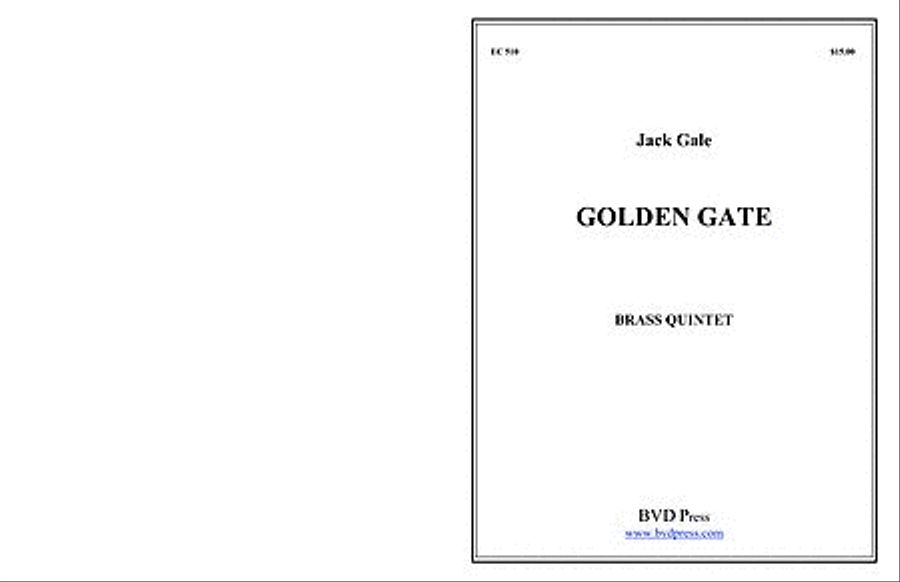 Golden Gate Brass Quintet scores gallery preview page 1