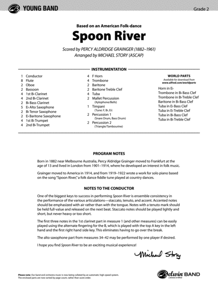 Spoon River: Score