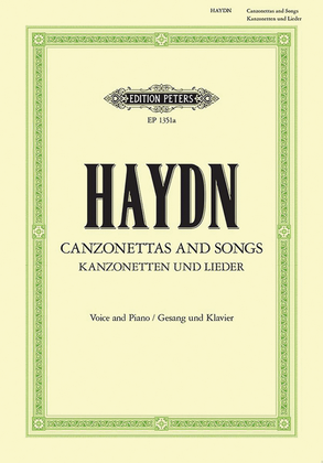 Book cover for Canzonettas and Songs