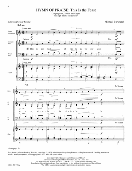 Missa St. Andrew (Full Score)