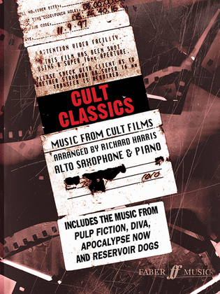 Book cover for Cult Classics for Alto Saxophone