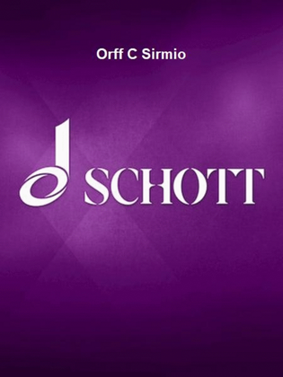 Book cover for Orff C Sirmio