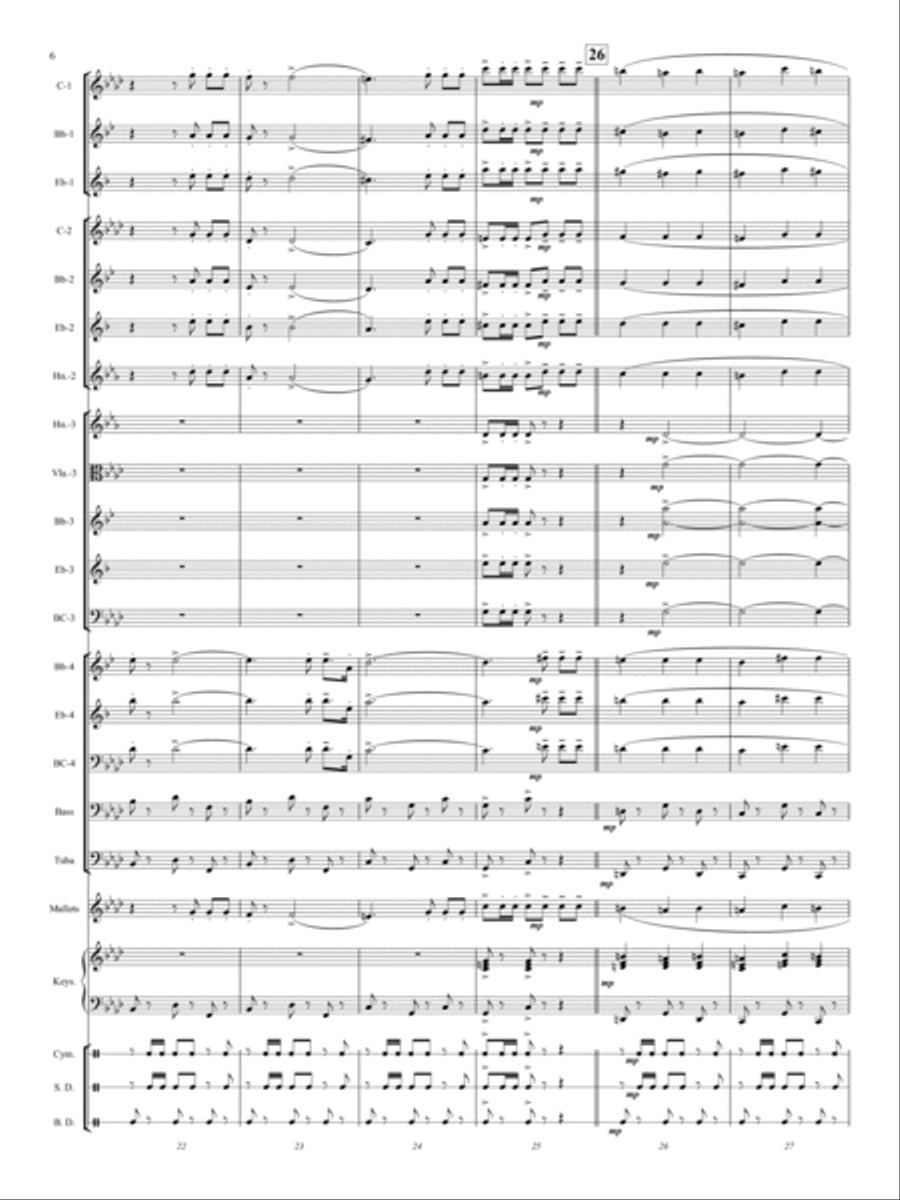 El Relicario El Relicario Concert Band scores gallery preview page 5