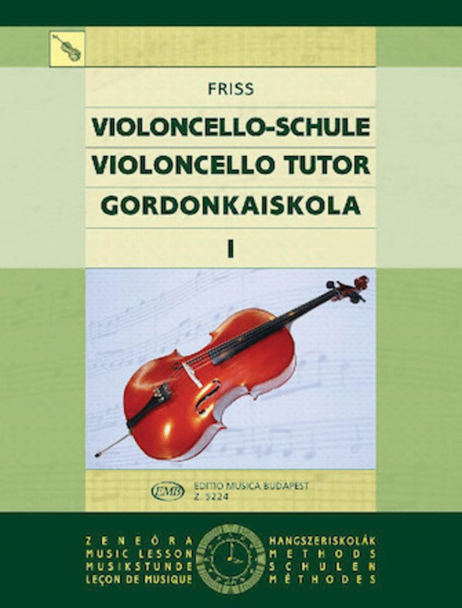 Violoncello Tutor – Volume 1 Cello scores gallery preview page 1