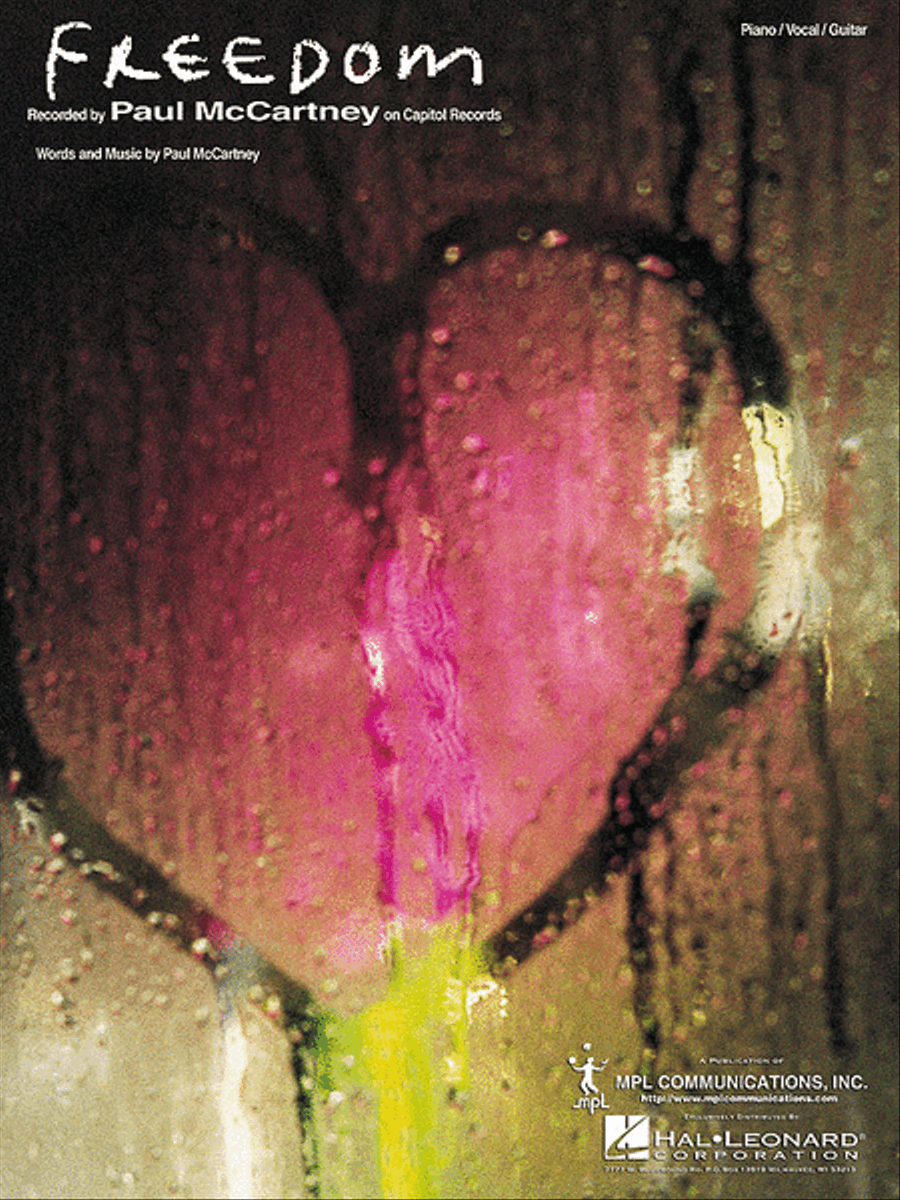 Freedom Piano, Vocal, Guitar scores gallery preview page 1