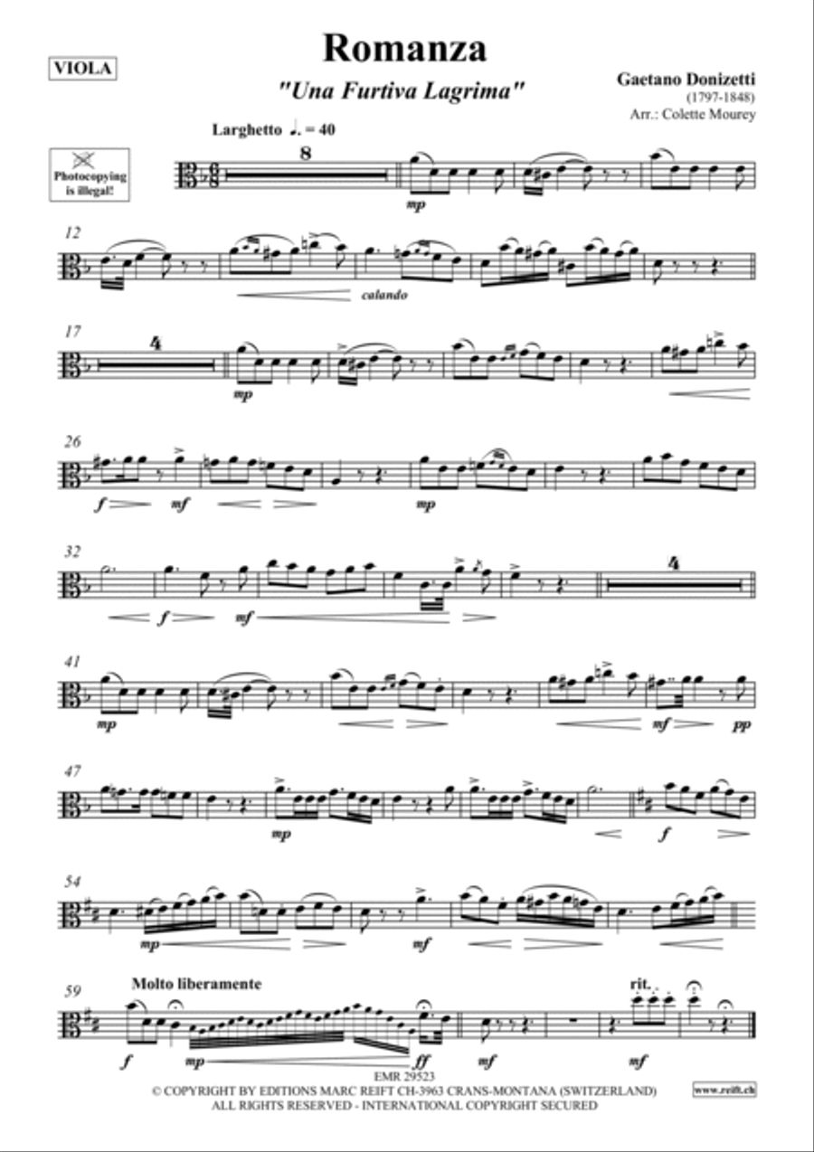 Romanza Viola scores gallery preview page 2